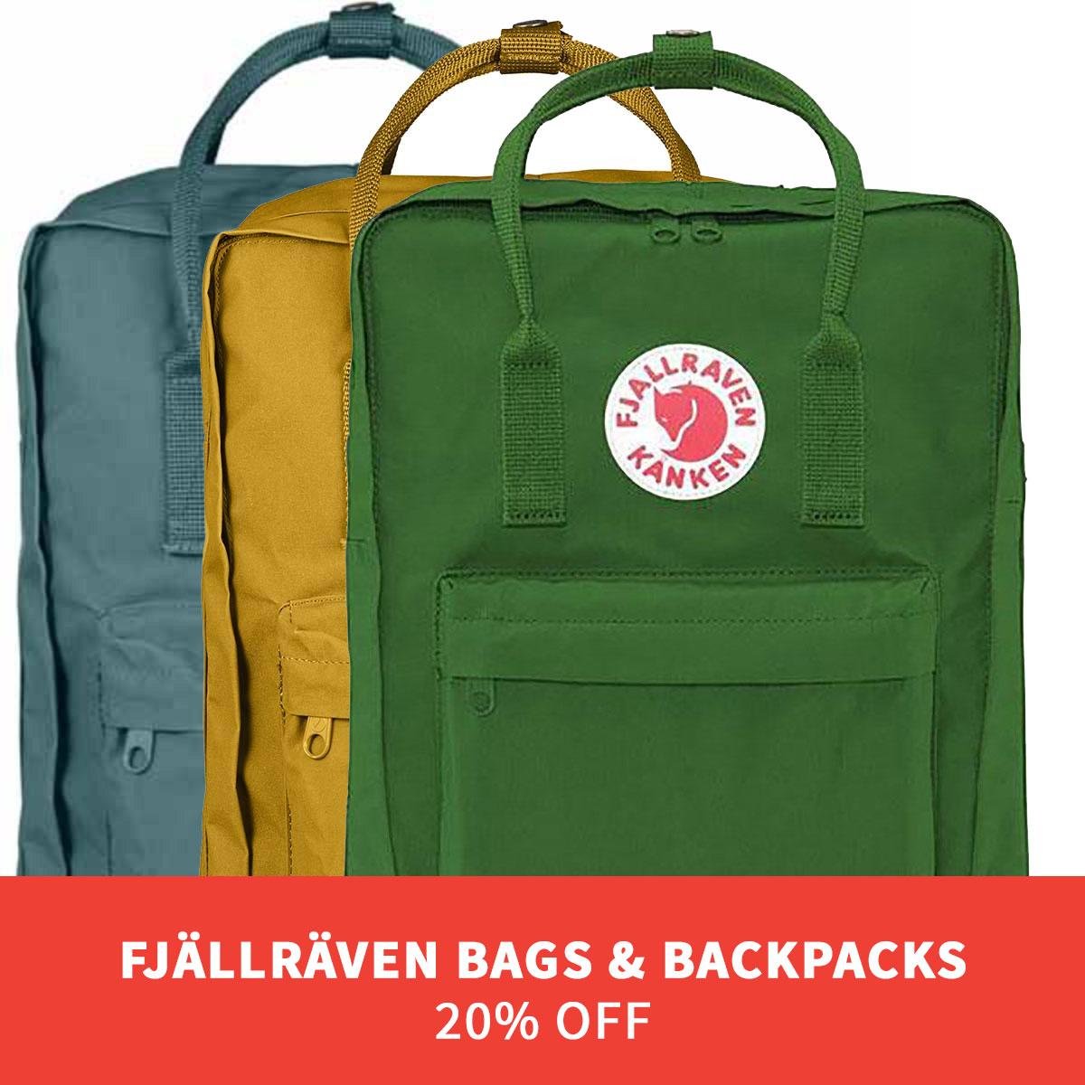 Fjallraven bags