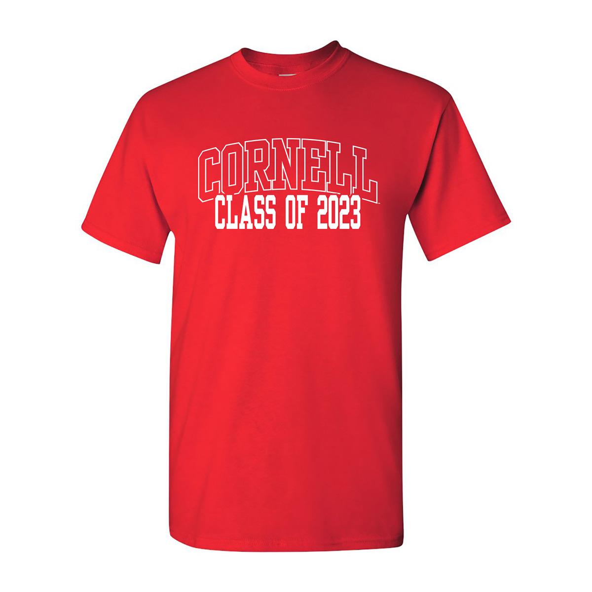 Cornell Class Of 2023 Tee Red