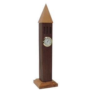 Walnut and Cherry Cornell Clock Tower