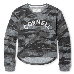 Women's Cornell Camo Crew Sweatshirt
