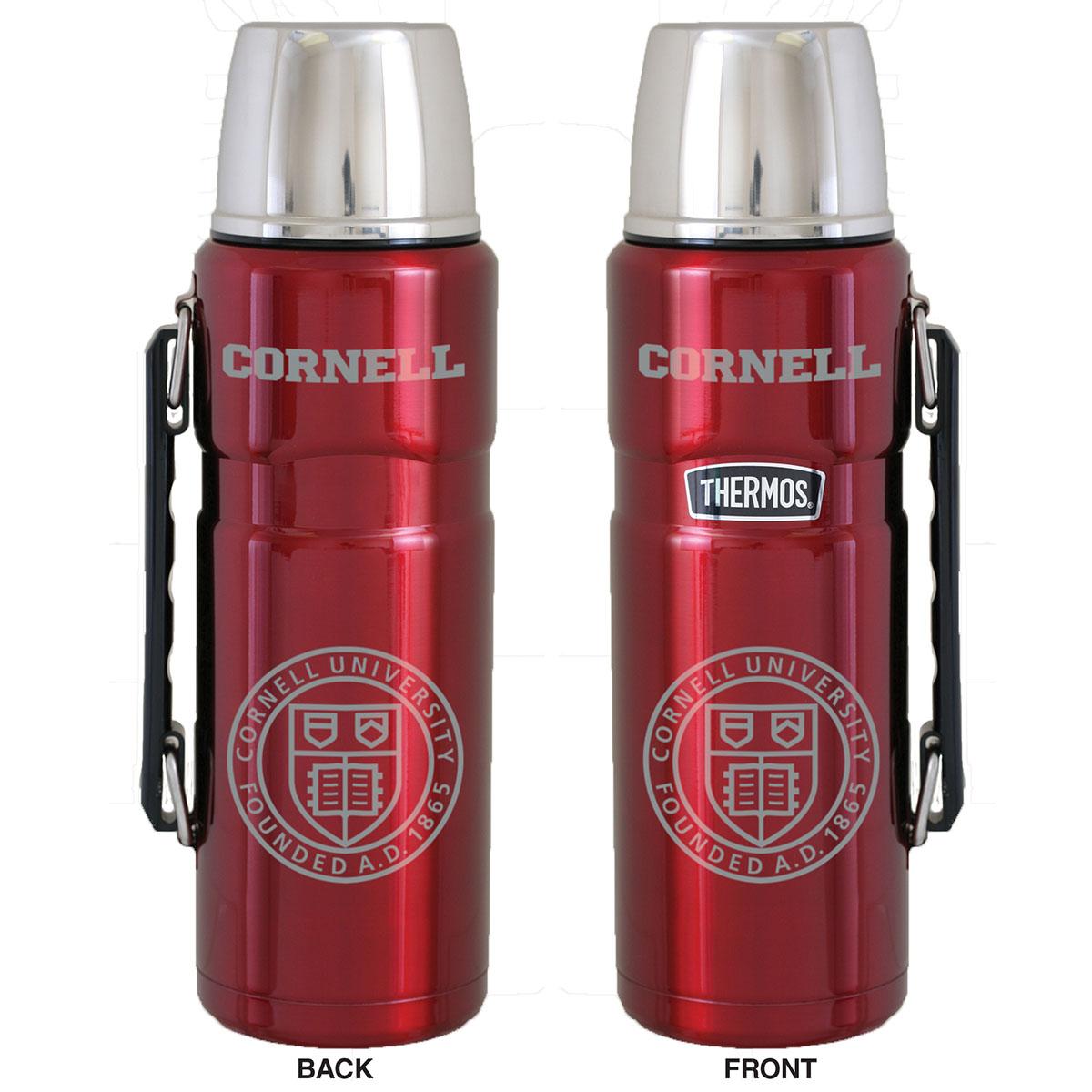 thermos beverage bottle