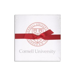 Cornell Notepad With Red Ribbon 5.5" x 5.5"