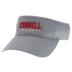 Cornell Raised University Adj. Visor Shark Grey