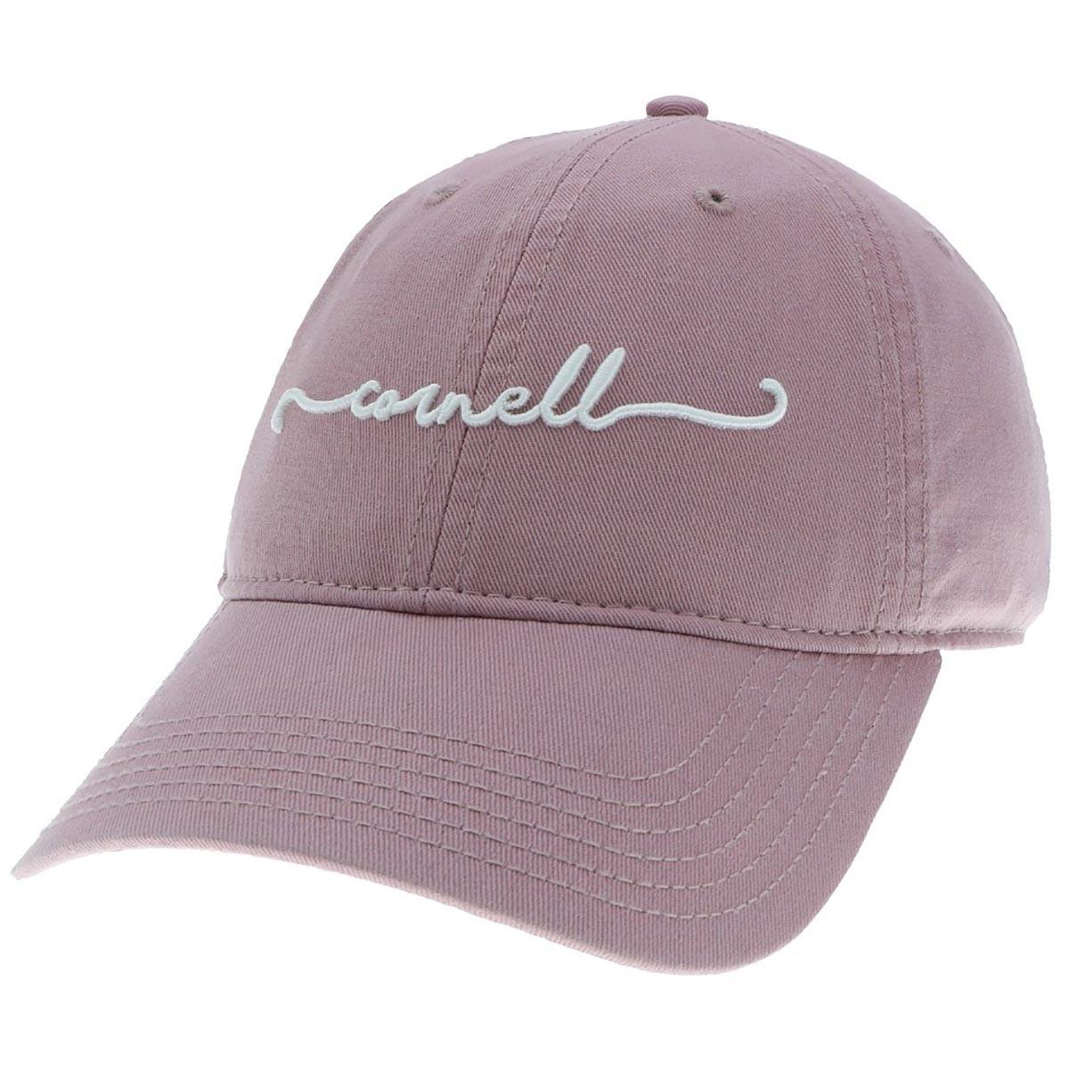dusty rose baseball cap