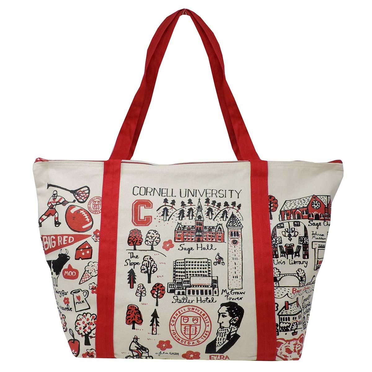 Julia Gash Cornell Weekend Tote Bag