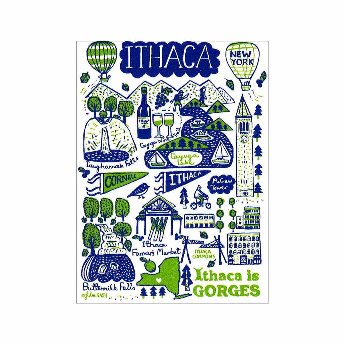 Julia Gash Ithaca Magnet | Gifts