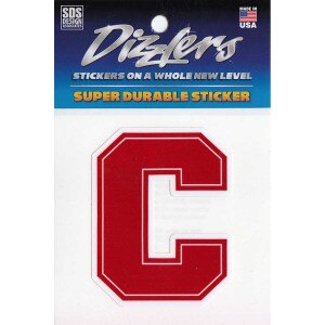 Cornell Block C Vinyl Decal 3"