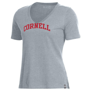 Women's Under Armour Cornell Arch V-Neck Tee