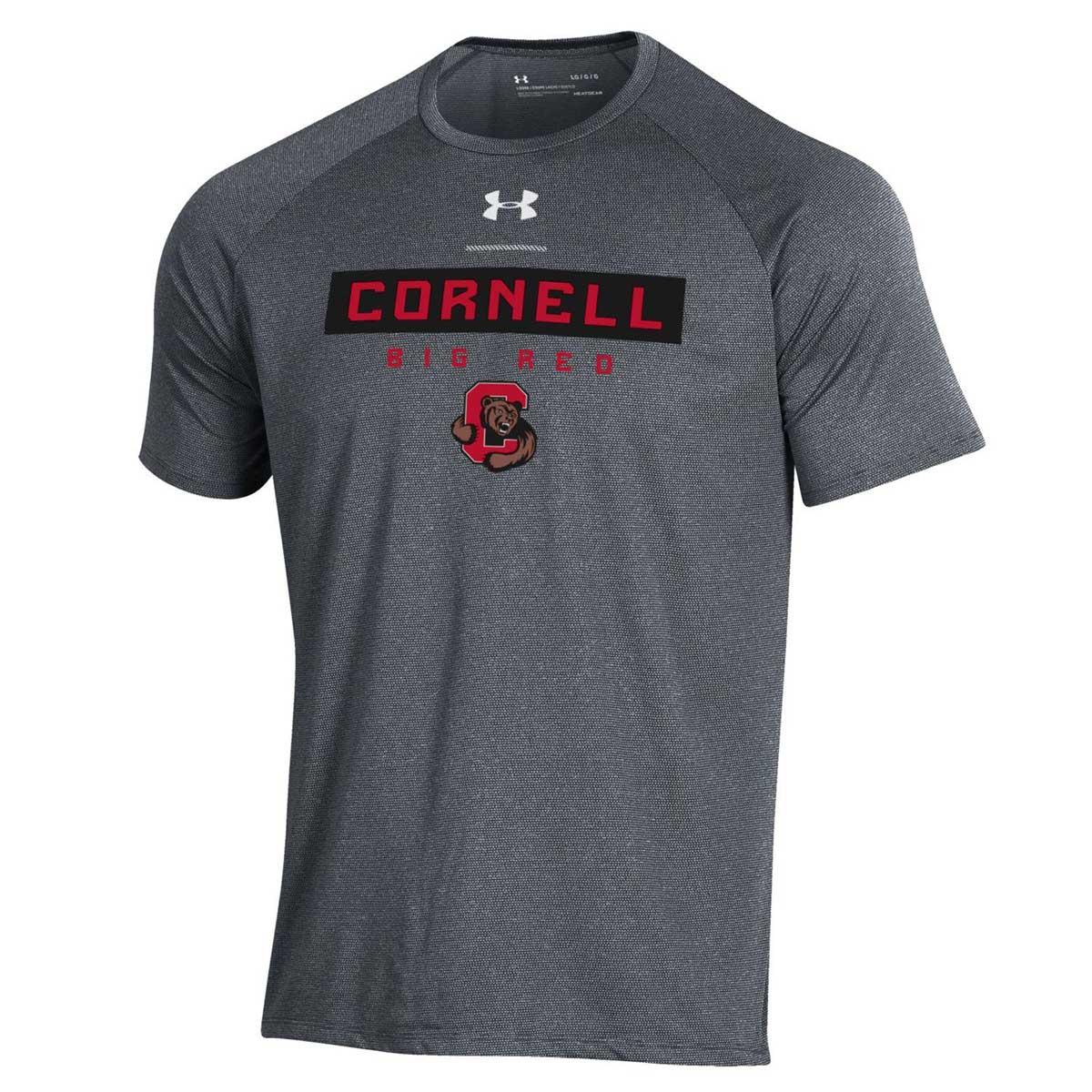 gray under armour shirt