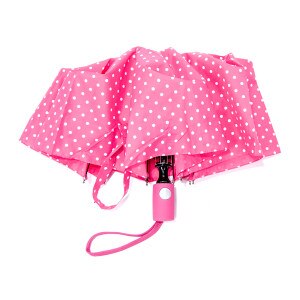 Polka Dot Folding Umbrella 42in