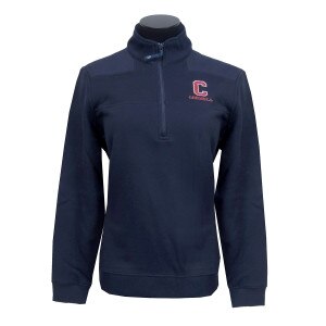 Women's Vineyard Vines Block C Left Cornell Half Zip Fleece