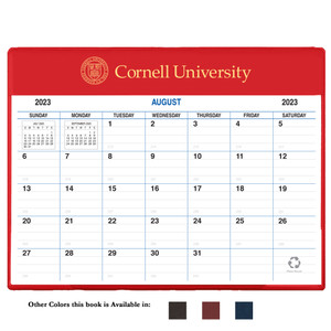 Academic Vinyl Pad Calendar 8.5 x 11" 2023-2024