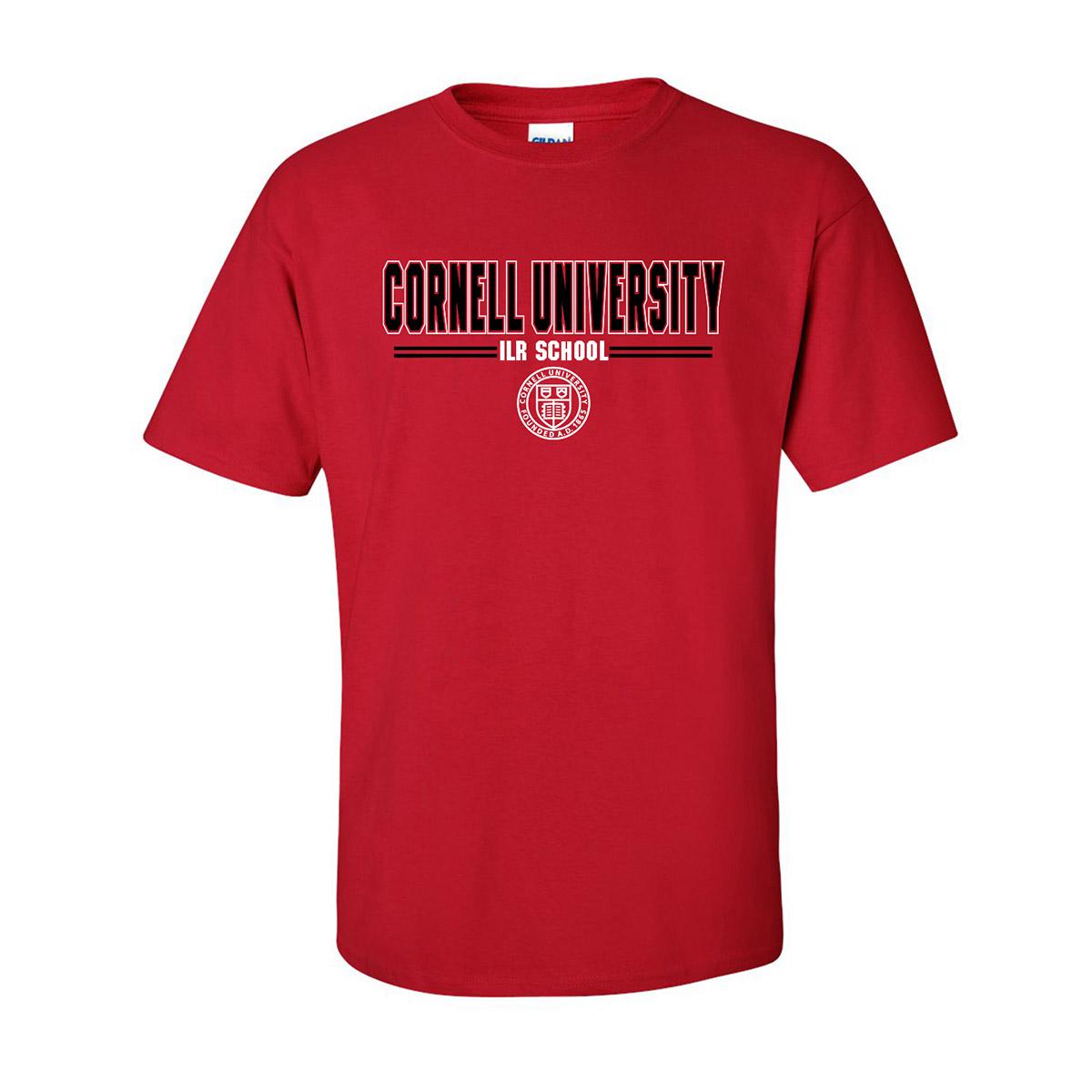 Cornell's ILR School Tee Red