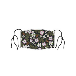 Youth Cotton Face Mask Covering Floral