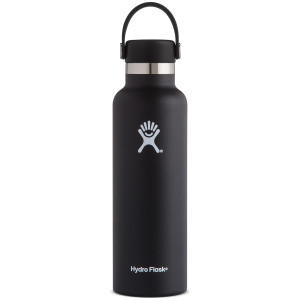 Hydro Flask 21oz Standard Mouth Water Bottle Black