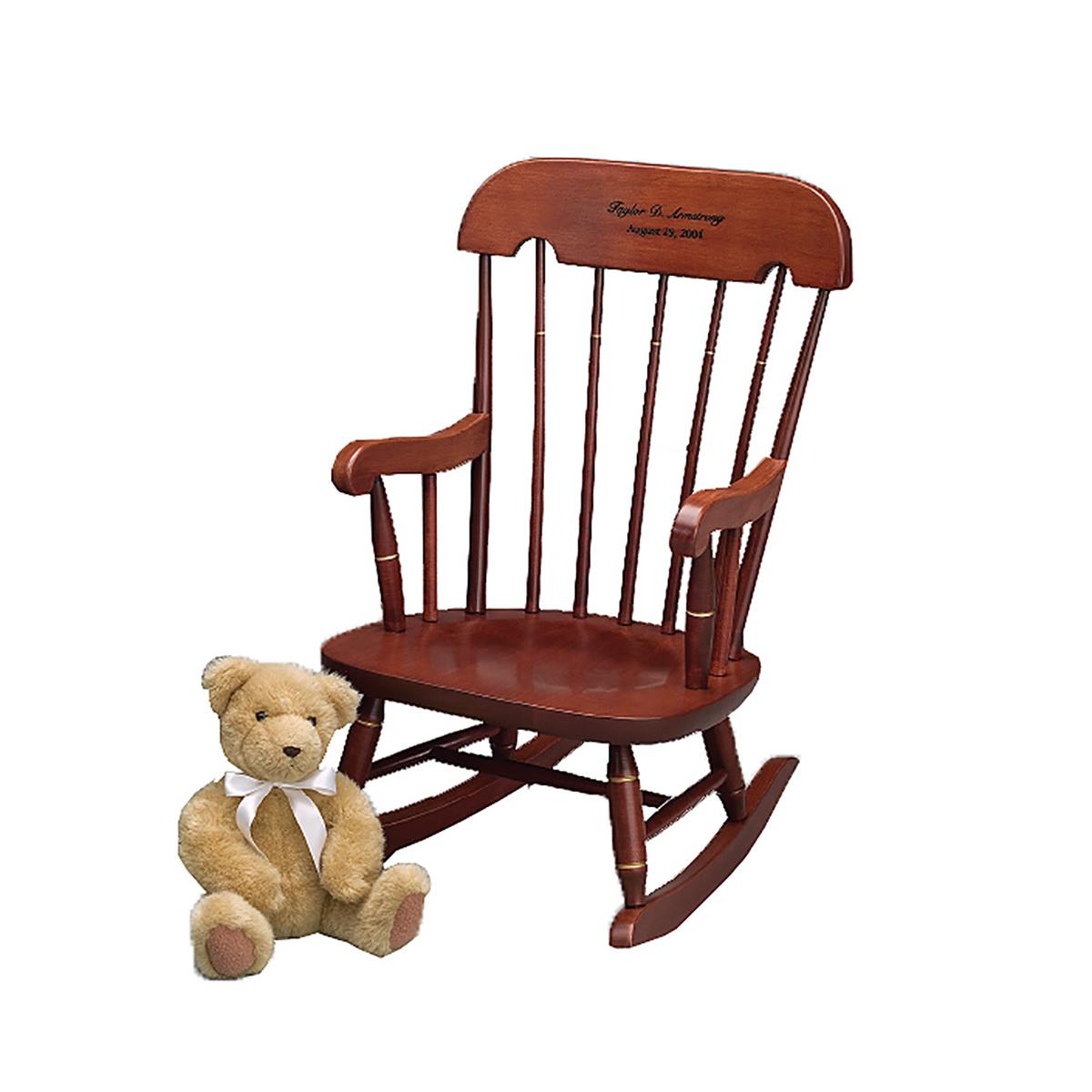 Children's Cherry Rocking Chair