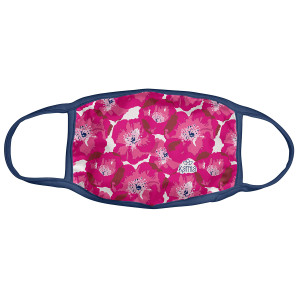 Karma Face Mask Covering Pink Poppy