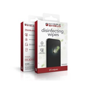 InvisibleShield Disinfecting Wipes 25-Pack