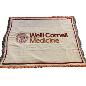 Weill Cornell Medicine Throw Afghan