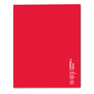 Red Cornell Tech Totem Folder 2