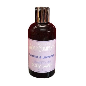 Finger Lakes Soap Body Wash Coconut Lavender