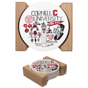 Julia Gash Cornell 4 Pack Stone Coasters
