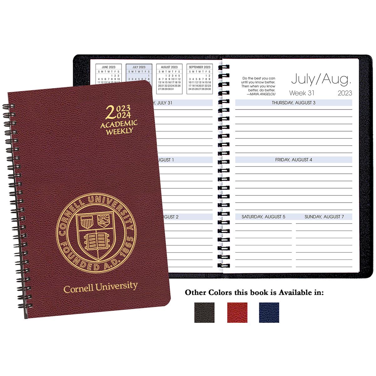 5.5X8.5 Academic Weekly Planner Imp