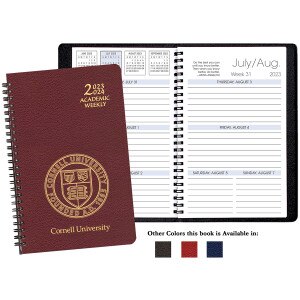 Cornell Skivertex Weekly Planner- 2023 to 2024
