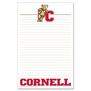 Bear Leaning on C Note Pad - 5 X 8