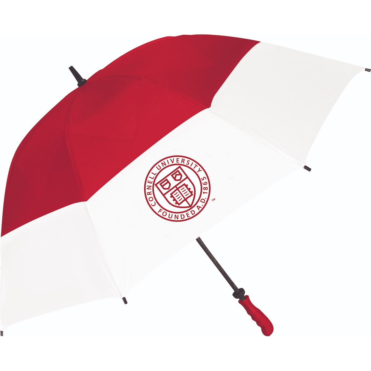 Umbrella - Red And White Golf