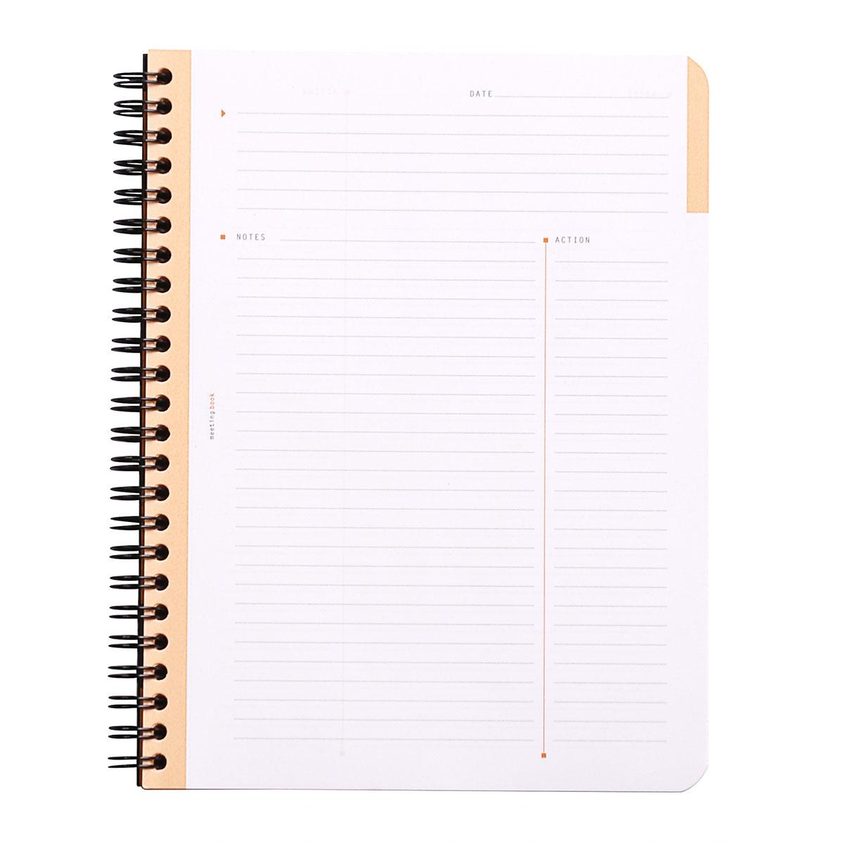 Rhodia Meeting Book, Black, Lined