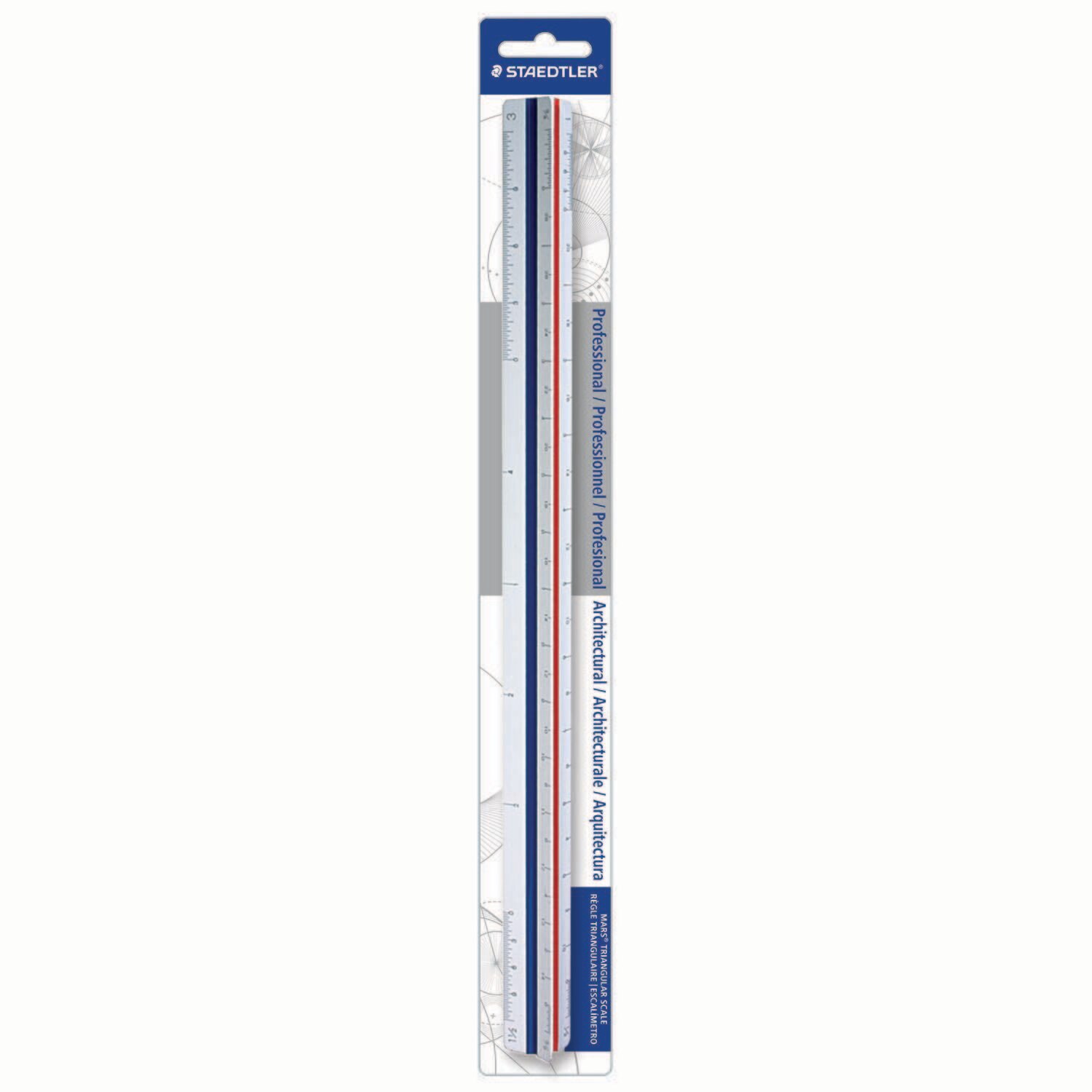 30cm High Impact Plastic Metric Tri