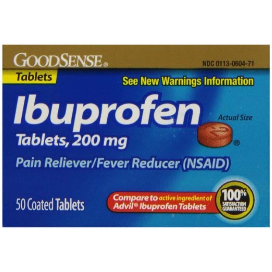 Ibuprofen Tablets 200mg 50pk