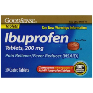 Ibuprofen Tablets 200mg 50pk
