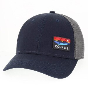 Cornell Horizon PVC Logo Cap