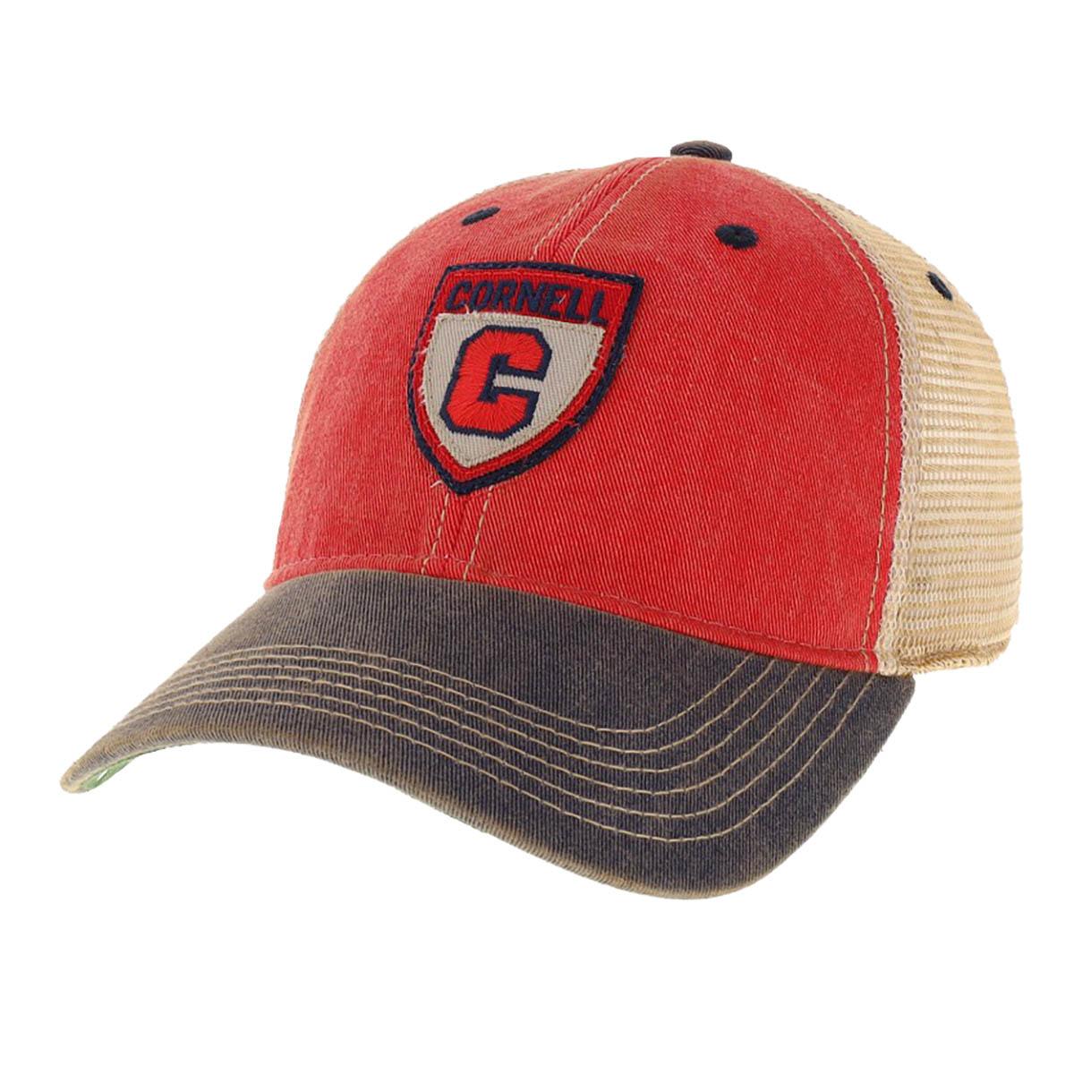 Cornell Over Block C Shield Cap