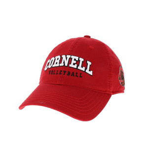 Cornell Volleyball Cap With Side Bear Logo