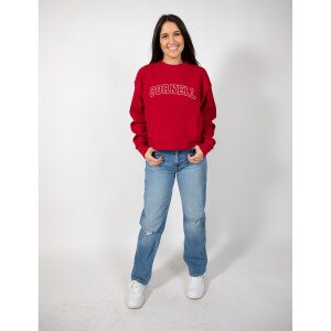 Women's Cornell Arch Homecoming Cropped Crew