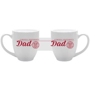 White Cornell University Dad Mug