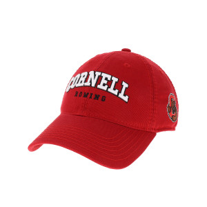 Cornell Rowing Cap With Side Bear Logo