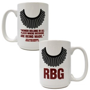 RBG Decisions Quote Ceramic Mug