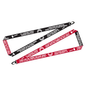 RBG Decisions Quote Lanyard