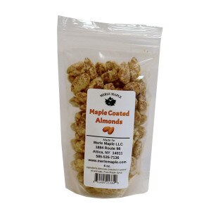 Merle Maple Coated Almonds 6oz