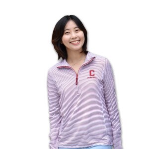 Women's Vineyard Vines Cornell Stripe Half Zip