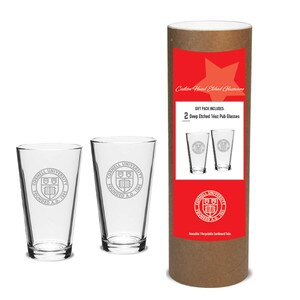 Custom Cornell Pint Glass Set