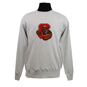 Chenille Bear Through C Crew Sweatshirt