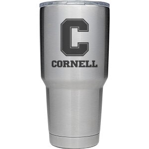 YETI 30oz Rambler Tumbler Block C over Cornell