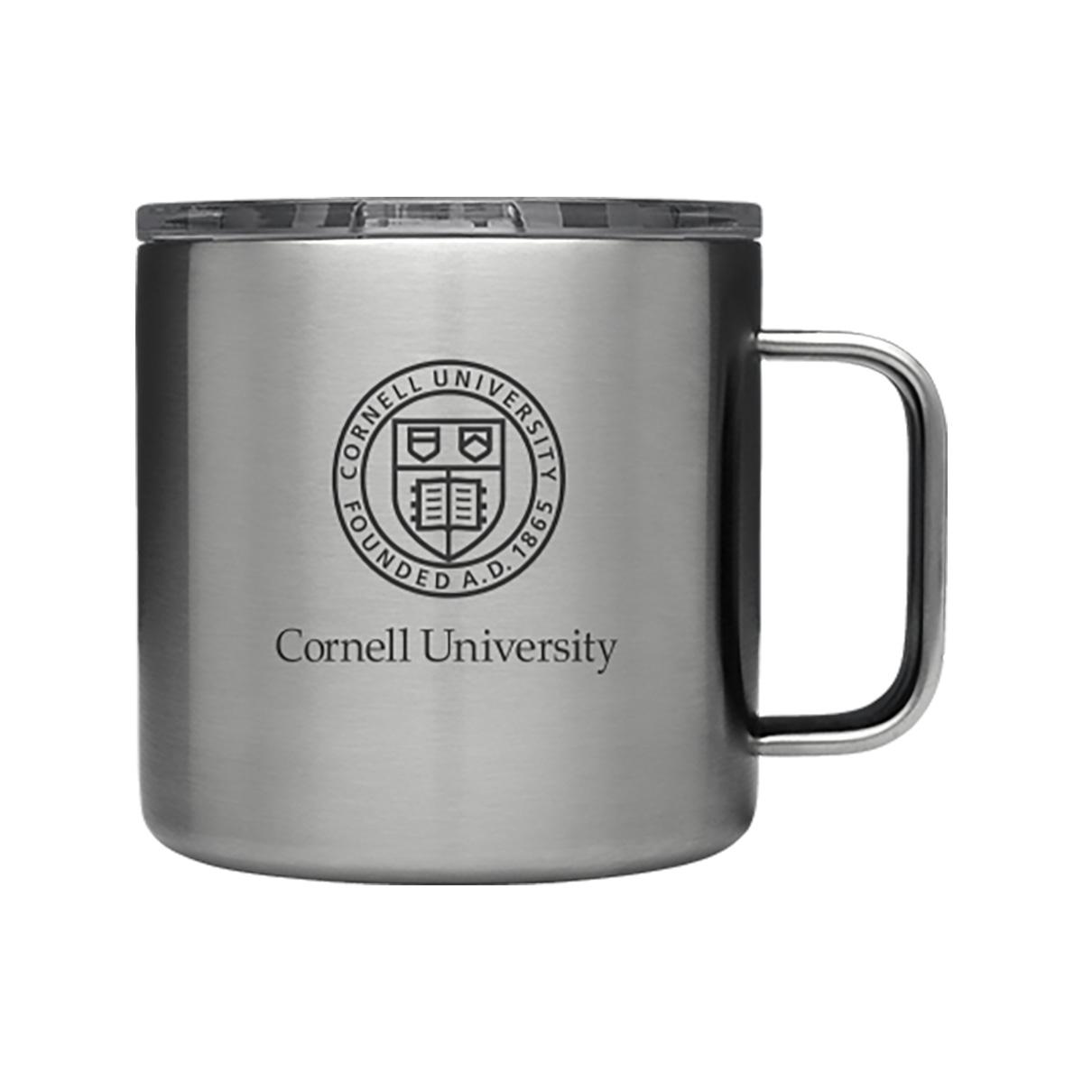 YETI 14oz Rambler Mug Cornell Silve