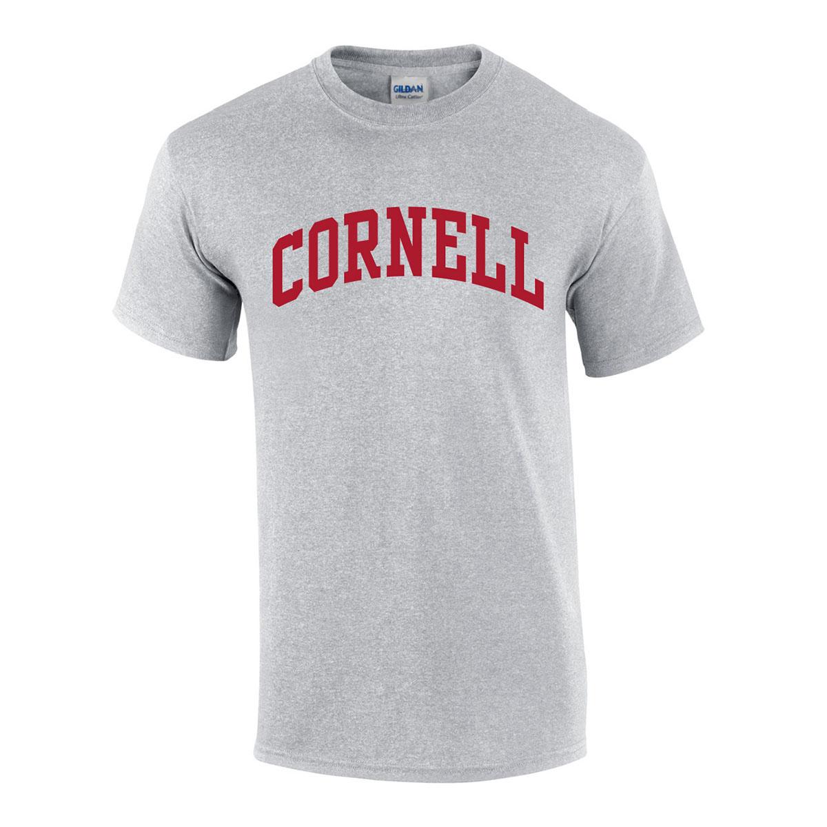 Arched Cornell Tee Grey