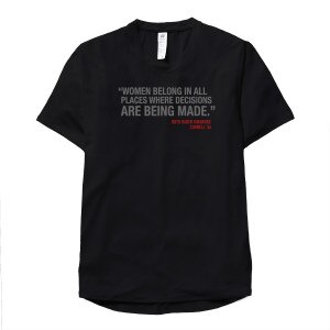 Ivy Citizens RBG Decisions Quote Tee